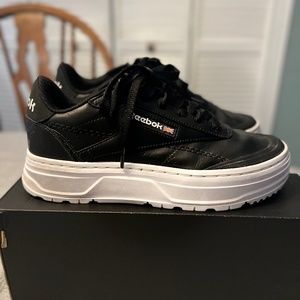 Reebok Women's Club C Double Geo Sneaker